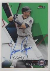 Brian Dozier [Green Refractor] #BD Baseball Cards 2018 Topps Finest Autographs Prices