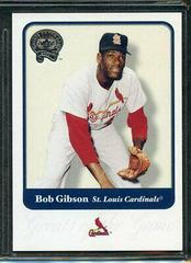 Bob Gibson #135 Baseball Cards 2001 Fleer Greats Prices