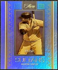 David Ortiz [Holo Gold] #S-10 Baseball Cards 2022 Panini Three and Two Sultans Prices