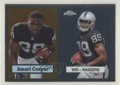 Amari Cooper Football Cards 2015 Topps Chrome 60th Anniversary Prices