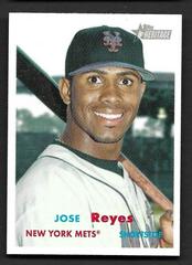 Jose Reyes #92 Baseball Cards 2006 Topps Heritage Prices