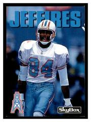 Haywood Jeffires Football Cards 1992 Skybox Impact Prices
