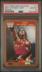 Bret Hart [Bronze] Wrestling Cards 2017 Topps WWE Heritage Prices