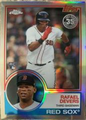 Rafael Devers [Red] #83T-18 Baseball Cards 2018 Topps Chrome 1983 Prices