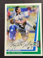 Joe Max Moore Soccer Cards 1999 Upper Deck MLS Sign of the Times Prices