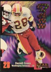 Darrell Green [Super Rave] #27 Football Cards 1998 Skybox Thunder Prices