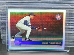 Ryne Sandberg [Refractor] Baseball Cards 1996 Topps Chrome Prices