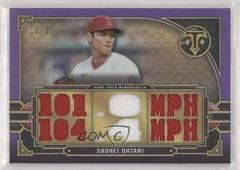 Shohei Ohtani [Amethyst] #TTR-SHO3 Baseball Cards 2022 Topps Triple Threads Relics Prices