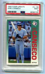 Jose Canseco Baseball Cards 1992 Fleer Update Prices