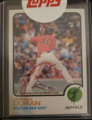 Jarren Duran [Special Edition Red Ink] #ROA-JD Baseball Cards 2022 Topps Heritage Real One Autographs Prices