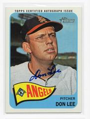 Don Lee #DLE Baseball Cards 2014 Topps Heritage Real One Autographs Prices