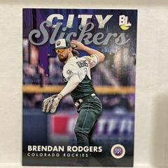 Brendan Rodgers #CS-8 Baseball Cards 2023 Topps Big League City Slickers Prices