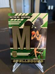 Victor Wembanyama [Neon Green] #1 Basketball Cards 2023 Donruss Elite Spellbound Prices