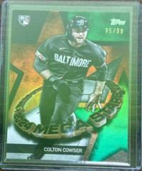 Colton Cowser [Green Foil] #TMS-20 Baseball Cards 2024 Topps Mega Star Prices