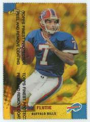 Doug Flutie [Gold Refractor] #120 Football Cards 1999 Topps Finest Prices