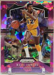 Magic Johnson [Purple Ice] Basketball Cards 2019 Panini Prizm Prices