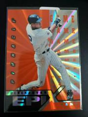 Derek Jeter [Game Orange] #E8 Baseball Cards 1998 Pinnacle Epix Prices
