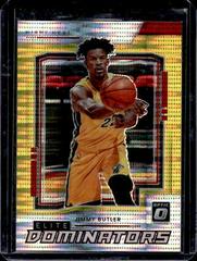 Jimmy Butler [Gold Pulsar] Basketball Cards 2021 Panini Donruss Optic Elite Dominators Prices
