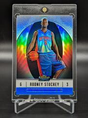 Rodney Stuckey [Blue Refractor] Basketball Cards 2006 Finest Prices