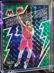 Zach LaVine [Green] #10 Basketball Cards 2021 Panini Mosaic Thunder Lane Prices