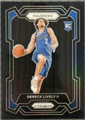 Dereck Lively II [Black] #163 Basketball Cards 2023 Panini Prizm Prices