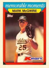 Mark McGwire Baseball Cards 1988 Kmart Prices