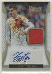 Alvaro Morata [White] #JA-AMO Soccer Cards 2016 Panini Select Jersey Autographs Prices