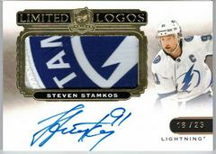 Steven Stamkos #LL-SS Hockey Cards 2020 Upper Deck The Cup Limited Logos Jumbo Patch Auto Prices