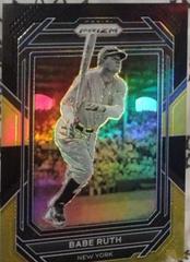 Babe Ruth [Black Gold] Baseball Cards 2023 Panini Prizm Prices
