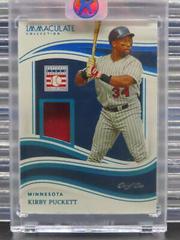 Kirby Puckett [Platinum] #81 Baseball Cards 2023 Panini Immaculate Prices