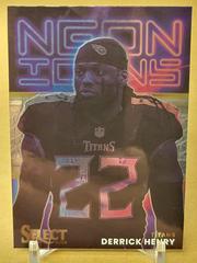 Derrick Henry #NI-7 Football Cards 2022 Panini Select Neon Icons Prices