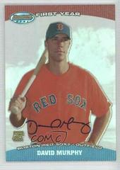 David Murphy [Autograph] #BB-DM Baseball Cards 2004 Bowman's Best Prices