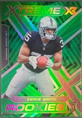 Zamir White [Green] #XTR-33 Football Cards 2022 Panini XR Xtreme Rookies Prices