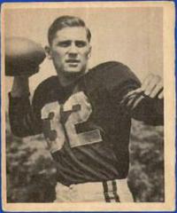 Johnny Lujack Football Cards 1948 Bowman Prices
