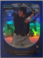 Riley Unroe [Green Refractor] #11 Baseball Cards 2013 Bowman Chrome Mini Prices