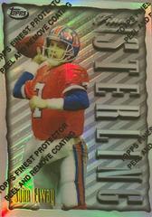 John Elway [Refractor w/Coating] Football Cards 1996 Topps Finest Prices
