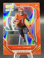 Ja'Marr Chase [Holo Silver] #PMR-5 Football Cards 2021 Panini Chronicles Playoff Momentum Rookies Prices