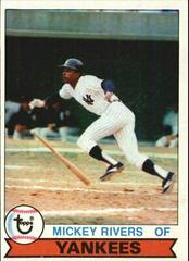 Mickey Rivers Baseball Cards 1979 Burger King Yankees Prices