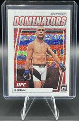 BJ Penn [White Sparkle] #12 Ufc Cards 2023 Panini Donruss Optic UFC Dominators Prices