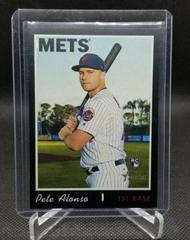 Pete Alonso [Black Border] #519 Baseball Cards 2019 Topps Heritage Prices