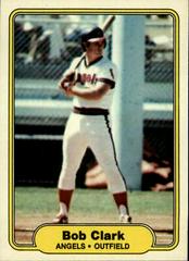 Bob Clark #456 Baseball Cards 1982 Fleer Prices