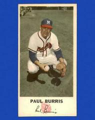 Paul Burris #29 Baseball Cards 1954 Johnston Cookies Braves Prices