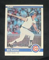Bill Buckner #488 Baseball Cards 1984 Fleer Prices