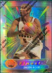 Jalen Rose [Refractor] Basketball Cards 1994 Finest Prices