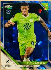 Aster Vranckx Soccer Cards 2021 Topps Chrome Sapphire UEFA Champions League Prices