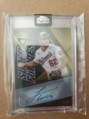Luis Garcia [Gold Refractor] Baseball Cards 2021 Topps Chrome Black Super Futures Autographs Prices