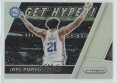 Joel Embiid [Silver Prizm] #GH-JE Basketball Cards 2017 Panini Prizm Get Hyped Prices