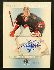 Mads Sogaard Hockey Cards 2022 SP Authentic 2012-13 Retro Future Watch Autographs Prices