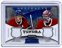 Brendan Gallagher, Carey Price #T2-MTL Hockey Cards 2022 Upper Deck Artifacts Tundra Teammates Duos Prices