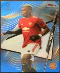 Paul Pogba [Blue Refractor] Soccer Cards 2020 Topps Finest UEFA Champions League Prices
